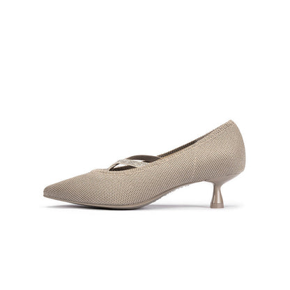 Countess Pointed Toe Kitten Heels MALOVE MZ