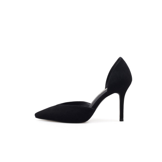 Cut-Out Leather Stiletto Pumps Jady Rose