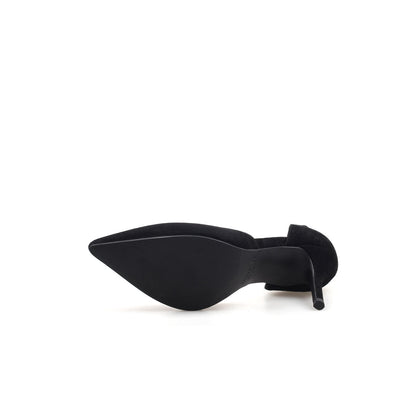 Cut-Out Leather Stiletto Pumps Jady Rose