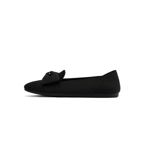 Elegant Bow Round Toe Flats MALOVE MZ