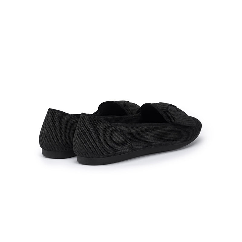 Elegant Bow Round Toe Flats MALOVE MZ