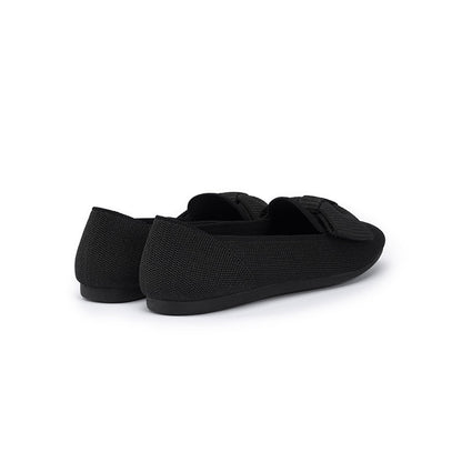 Elegant Bow Round Toe Flats MALOVE MZ