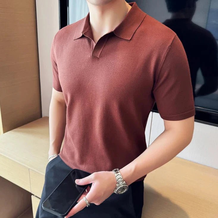 Elegantes Freizeit Poloshirt - Giovanni Battaglia