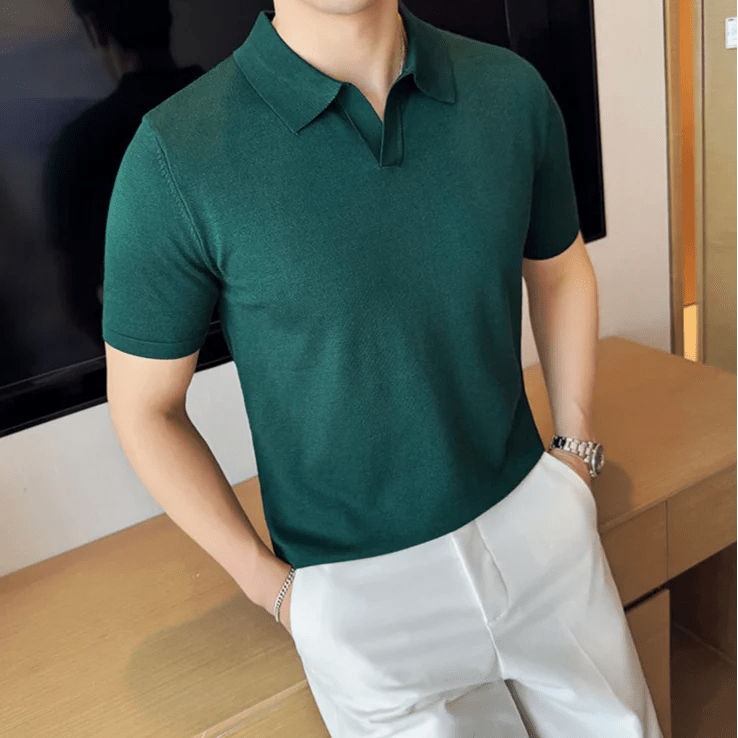 Elegantes Freizeit Poloshirt - Giovanni Battaglia