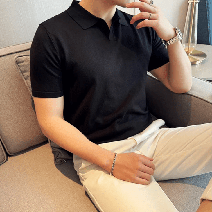 Elegantes Freizeit Poloshirt - Giovanni Battaglia