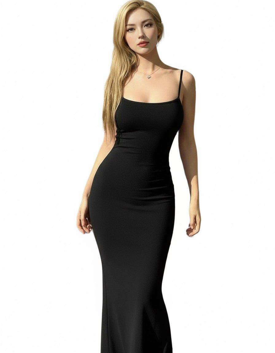 Elegantes Schwarzes Kleid - Giovanni Battaglia