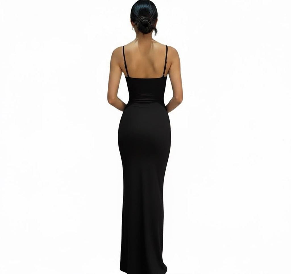 Elegantes Schwarzes Kleid - Giovanni Battaglia