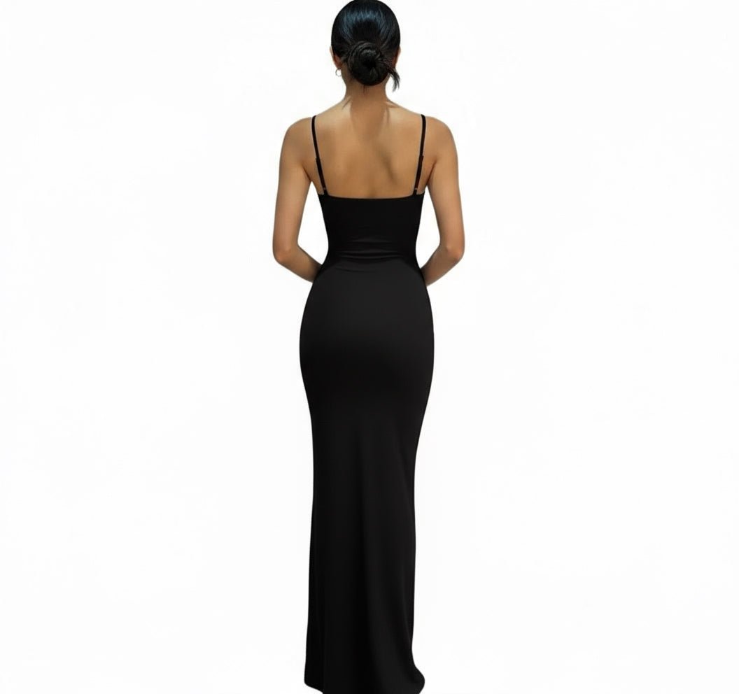 Elegantes Schwarzes Kleid - Giovanni Battaglia