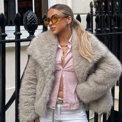 Eliante Kunstfell Jacke - Giovanni Battaglia