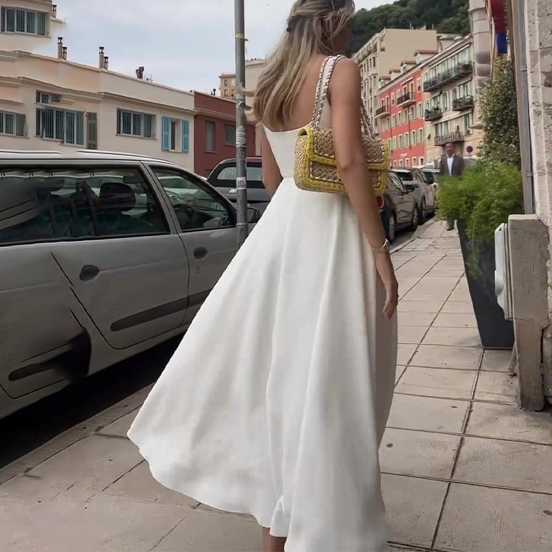 Esandro Vale™ - French Square Dress - Giovanni Battaglia