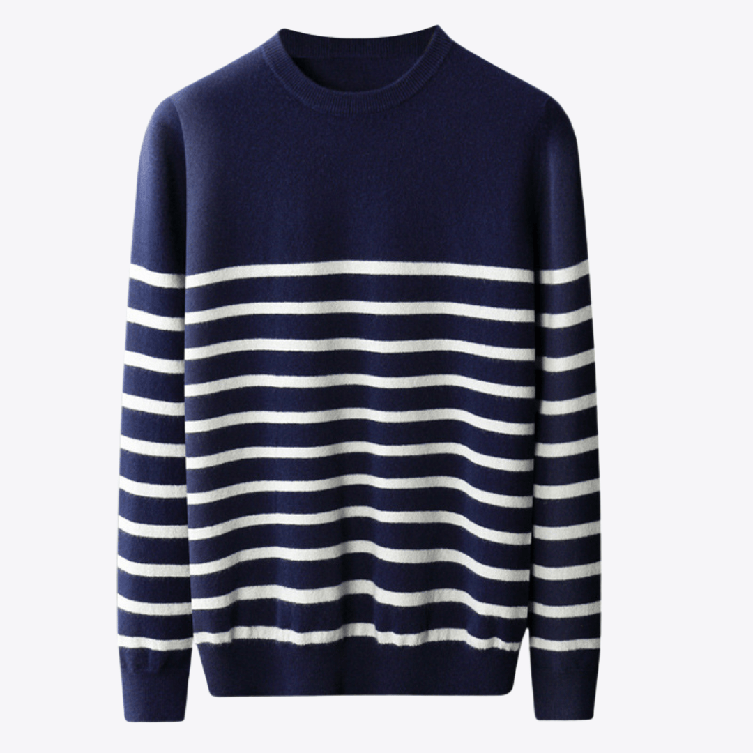 Esandro Vale™ - Knitted Long Sleeve Sweater - Giovanni Battaglia