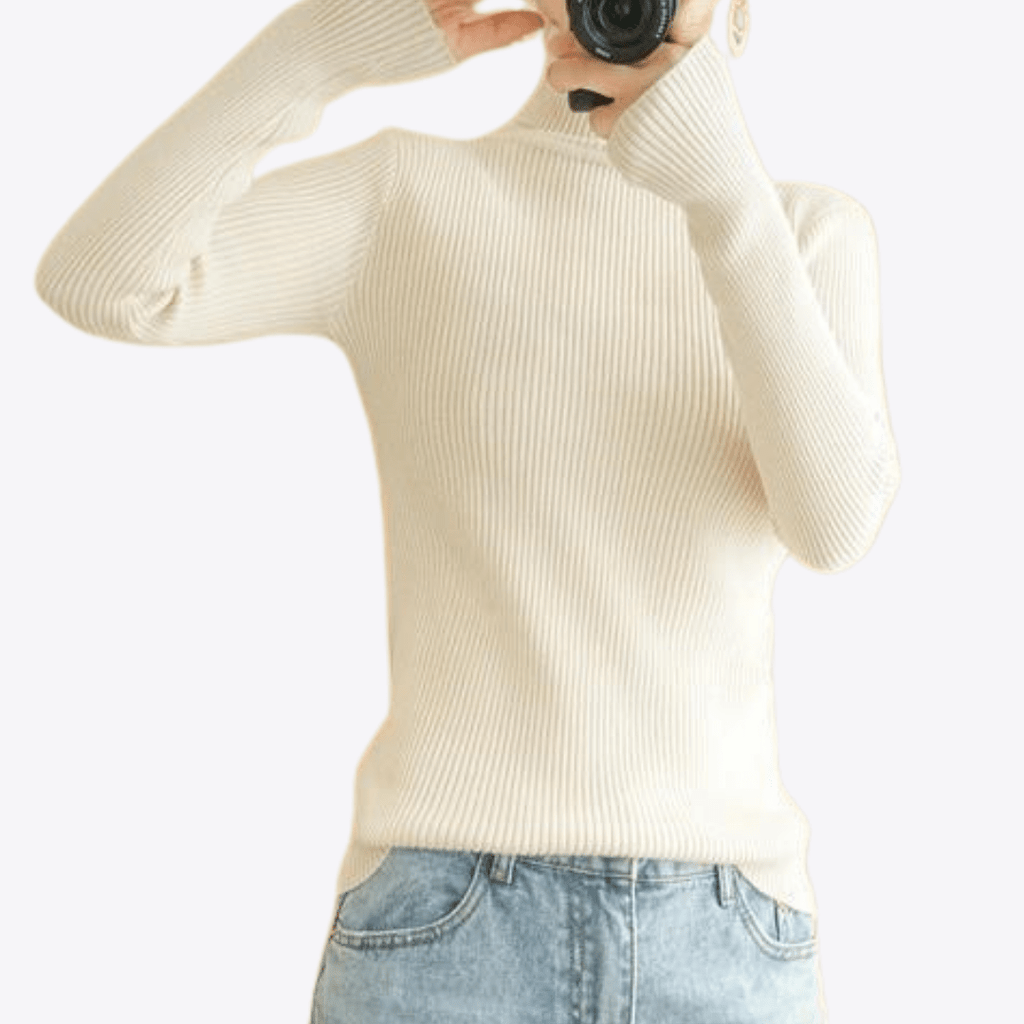 Esandro Vale™ - Turtleneck Sweater - Giovanni Battaglia