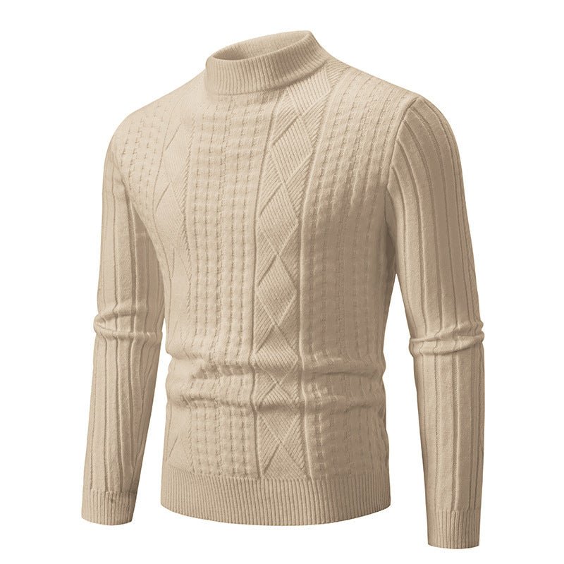 Esandro Vale™ - Woven Pullover Sweater - Giovanni Battaglia