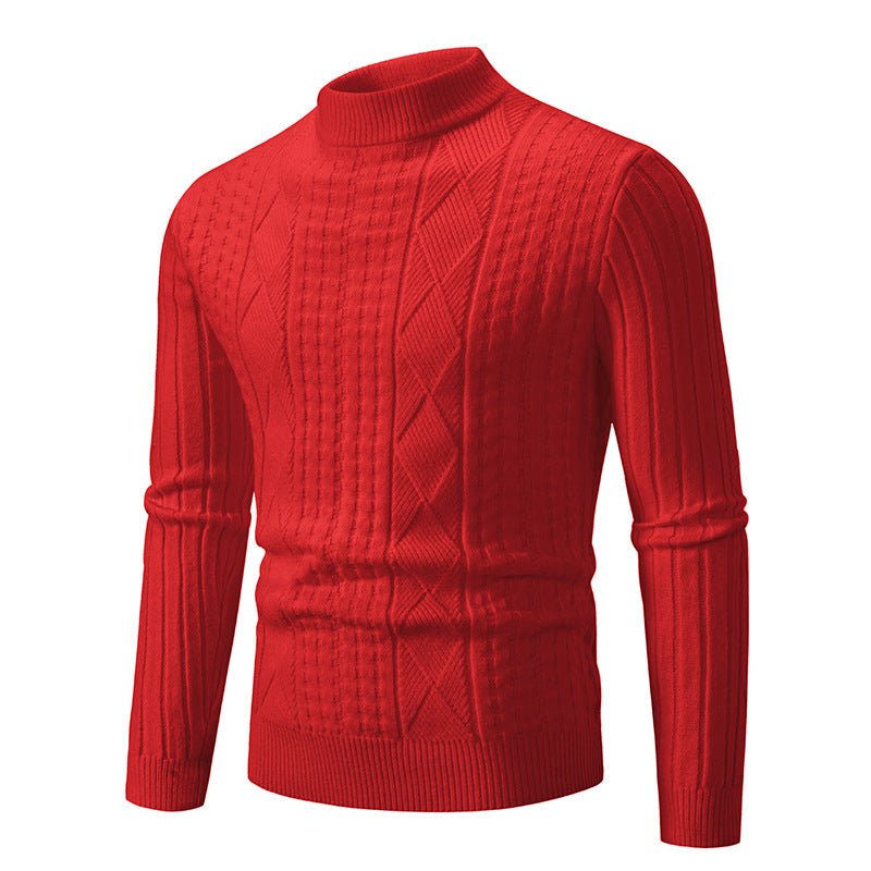 Esandro Vale™ - Woven Pullover Sweater - Giovanni Battaglia