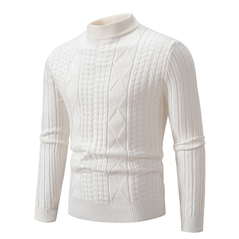 Esandro Vale™ - Woven Pullover Sweater - Giovanni Battaglia