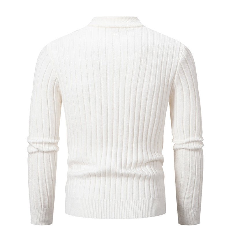 Esandro Vale™ - Woven Pullover Sweater - Giovanni Battaglia