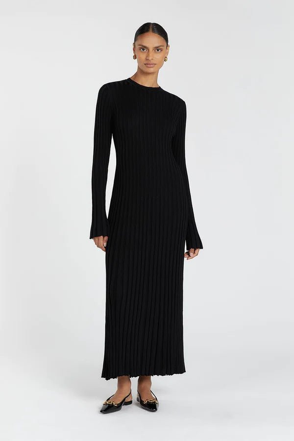 French Ribbed Dress - Giovanni Battaglia