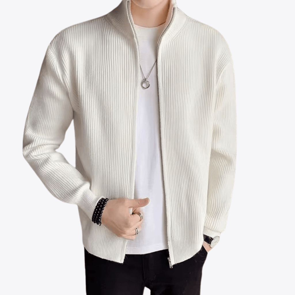 Full Zip Sweater - Giovanni Battaglia