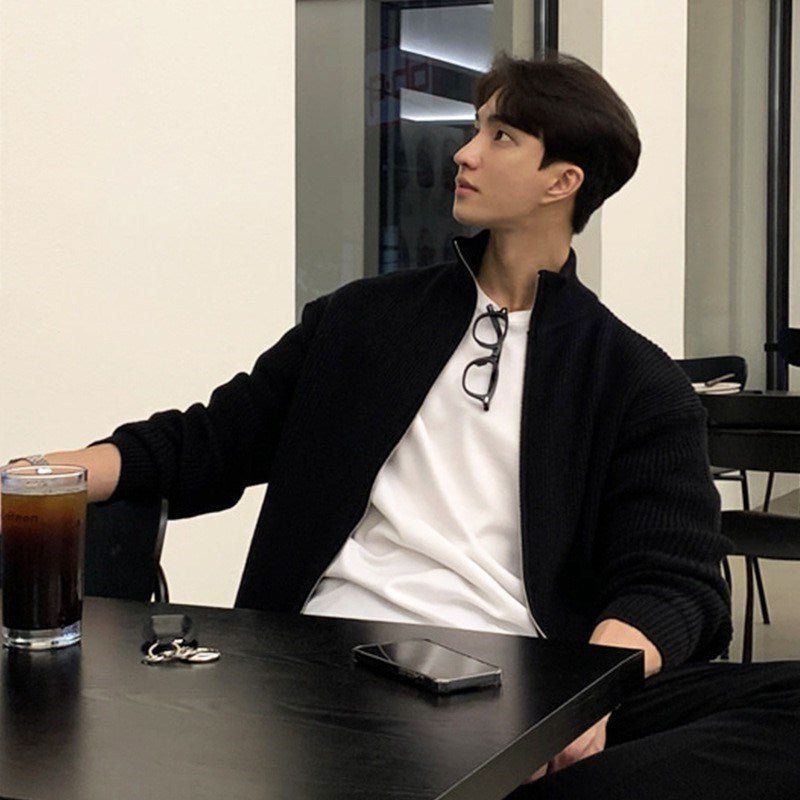 Full Zip Sweater - Giovanni Battaglia