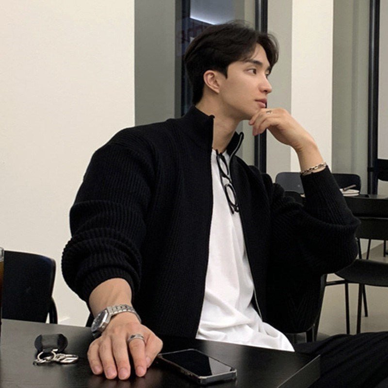 Full Zip Sweater - Giovanni Battaglia