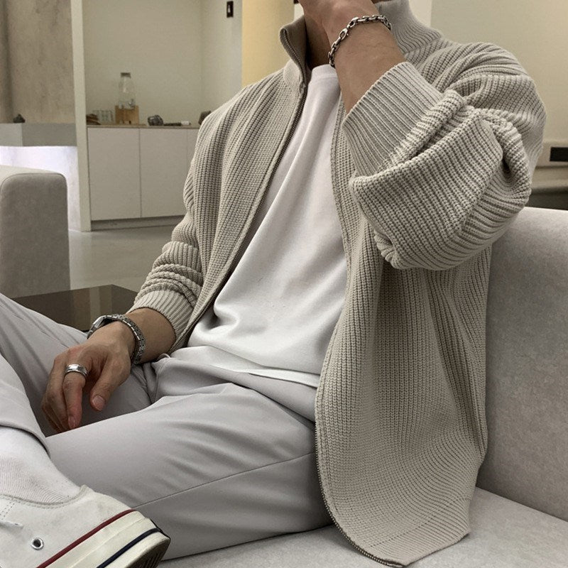 Full Zip Sweater - Giovanni Battaglia