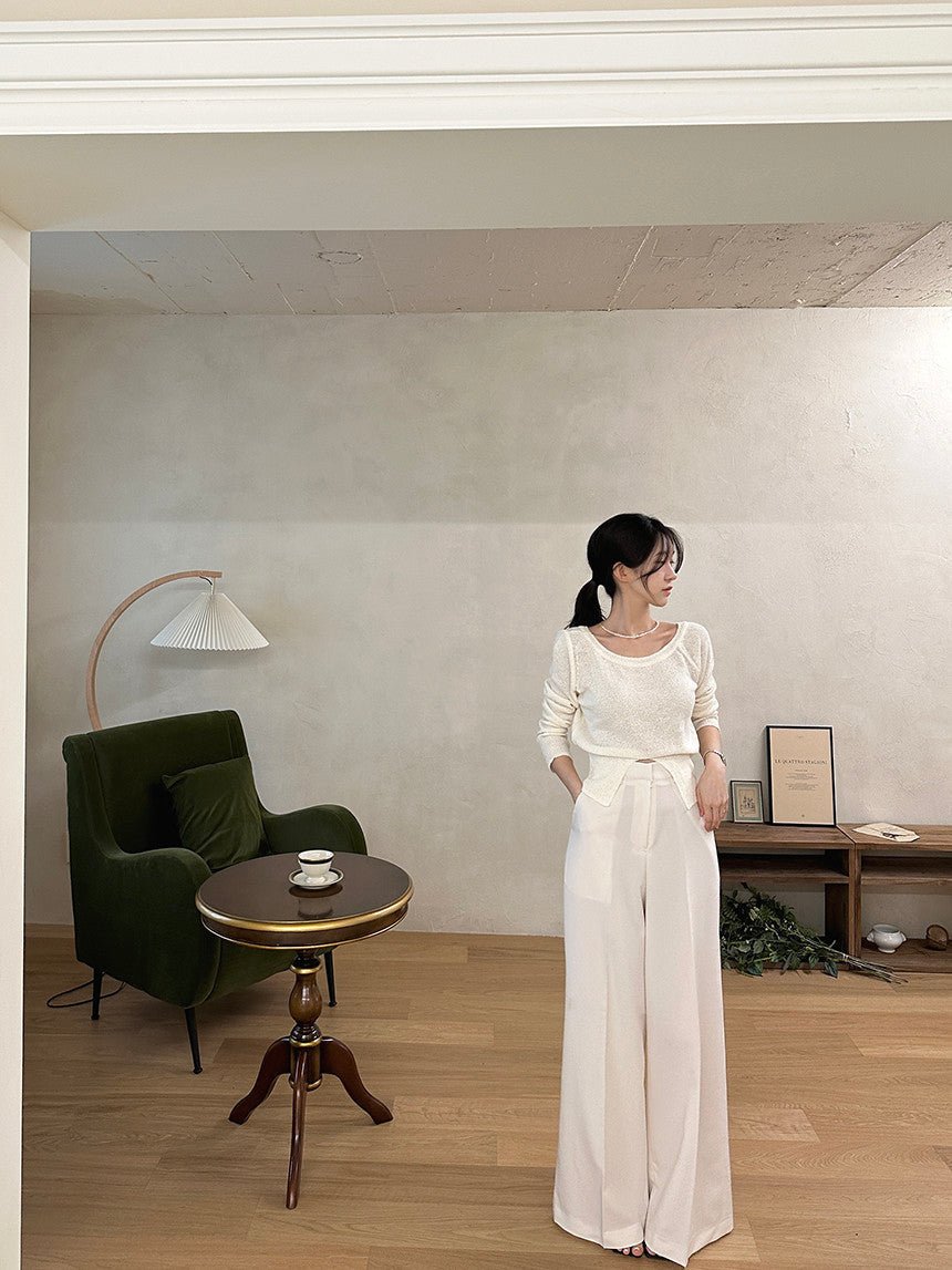 Hanging Wide Leg Hose - Giovanni Battaglia