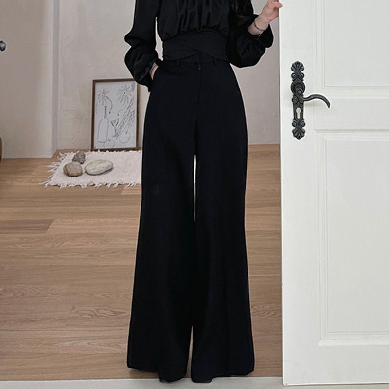 Hanging Wide Leg Hose - Giovanni Battaglia