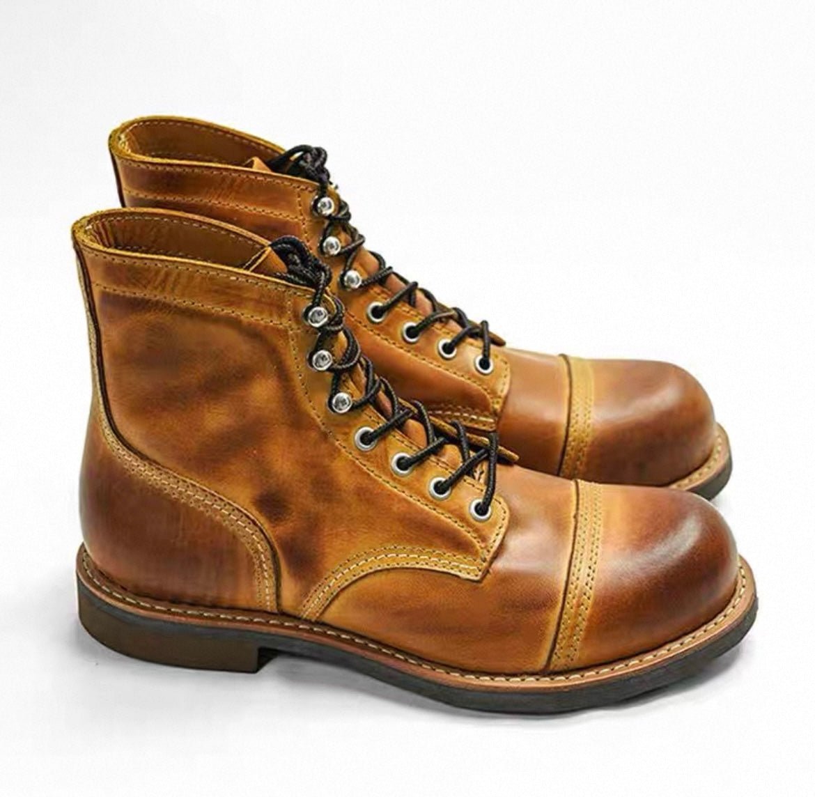 Heritage Goodyear Stiefel | Handgefertigt aus Vollrind - Leder - Giovanni Battaglia