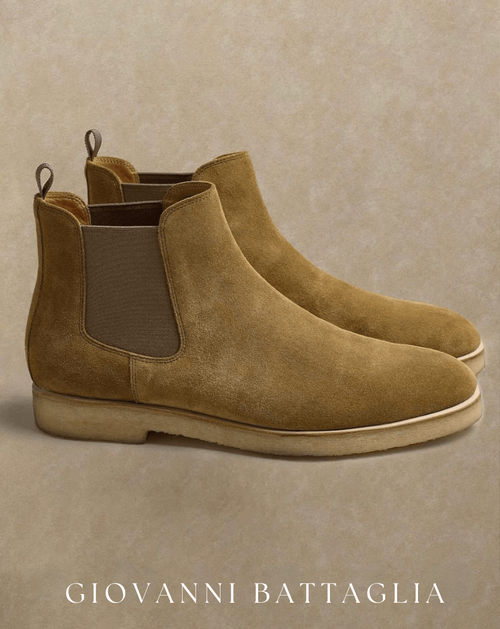 „Il Cammino“ | Top - Grain Suede | Sartoriale Chelsea - Stiefelette - Giovanni Battaglia