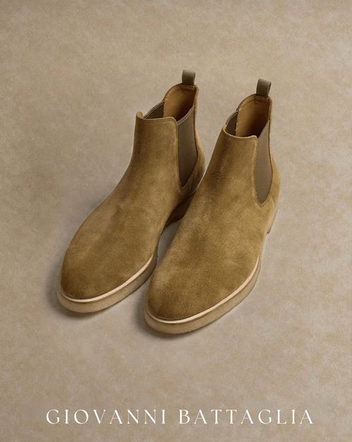 „Il Cammino“ | Top - Grain Suede | Sartoriale Chelsea - Stiefelette - Giovanni Battaglia