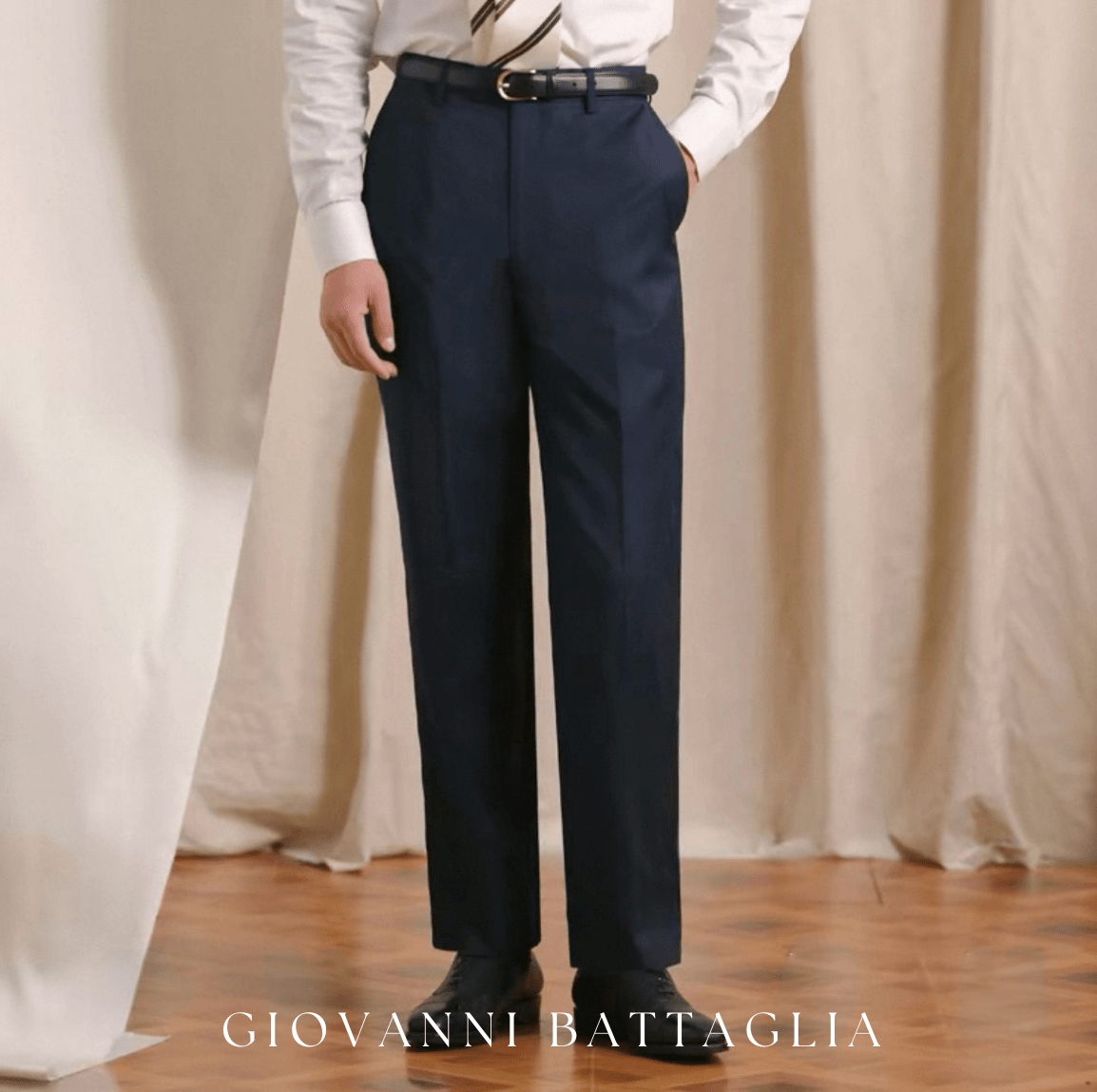 Il Principe“ | 90s Double - Ply Heritage | Sartoriale Prince - of - Wales Anzughose - Giovanni Battaglia