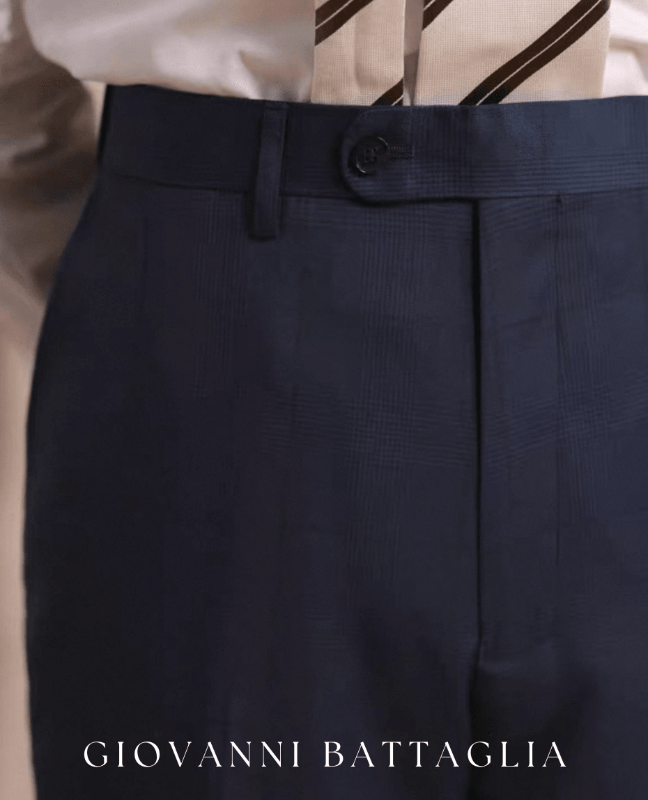 Il Principe“ | 90s Double - Ply Heritage | Sartoriale Prince - of - Wales Anzughose - Giovanni Battaglia