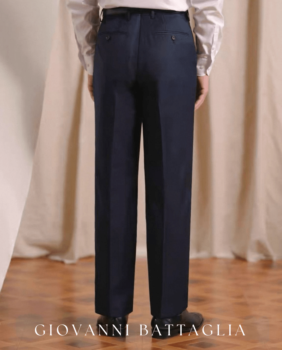 Il Principe“ | 90s Double - Ply Heritage | Sartoriale Prince - of - Wales Anzughose - Giovanni Battaglia