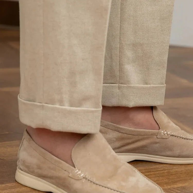 Italienische Leinenhose aus Baumwolle - Giovanni Battaglia