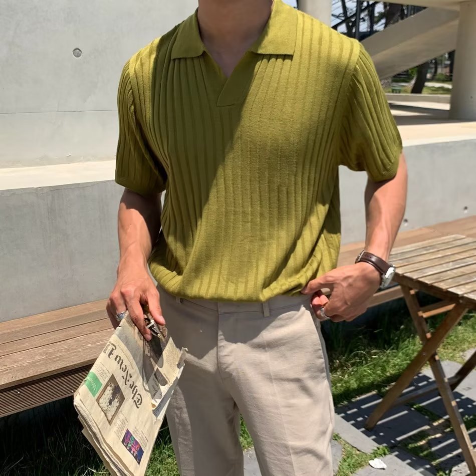 Knit Polo - Giovanni Battaglia