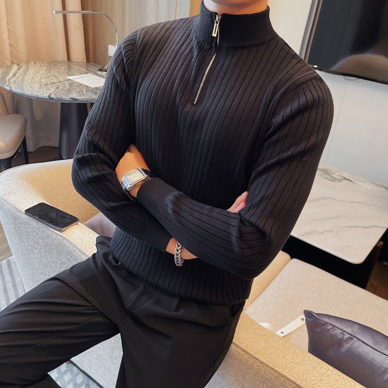 Knitted Collar Sweater - Giovanni Battaglia