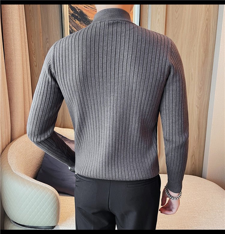Knitted Collar Sweater - Giovanni Battaglia