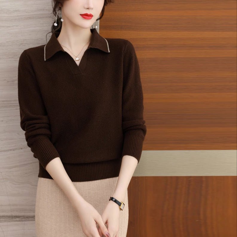 Kragen Polo Sweater - Giovanni Battaglia