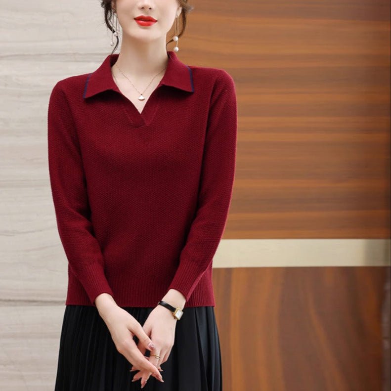 Kragen Polo Sweater - Giovanni Battaglia