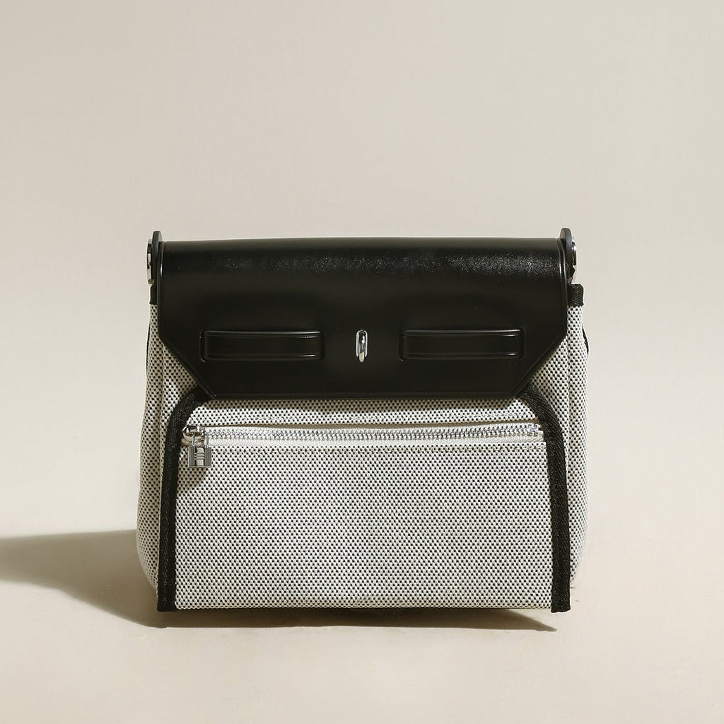 Kunstleder Umhängetasche im Segeltuch - Design - Giovanni Battaglia