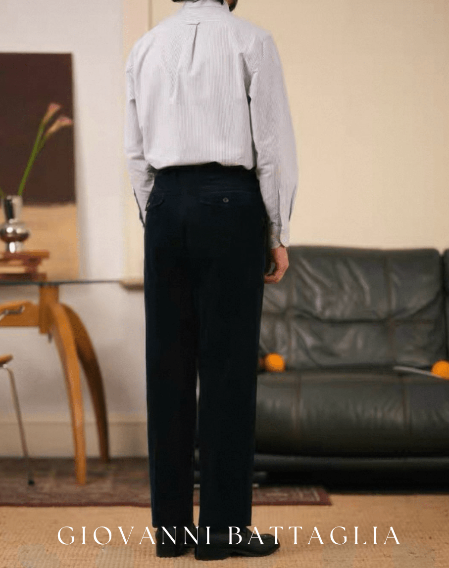 „La Costina“ | Reiner Baumwoll - Cord | Sartoriale Side - Adjuster - Giovanni Battaglia