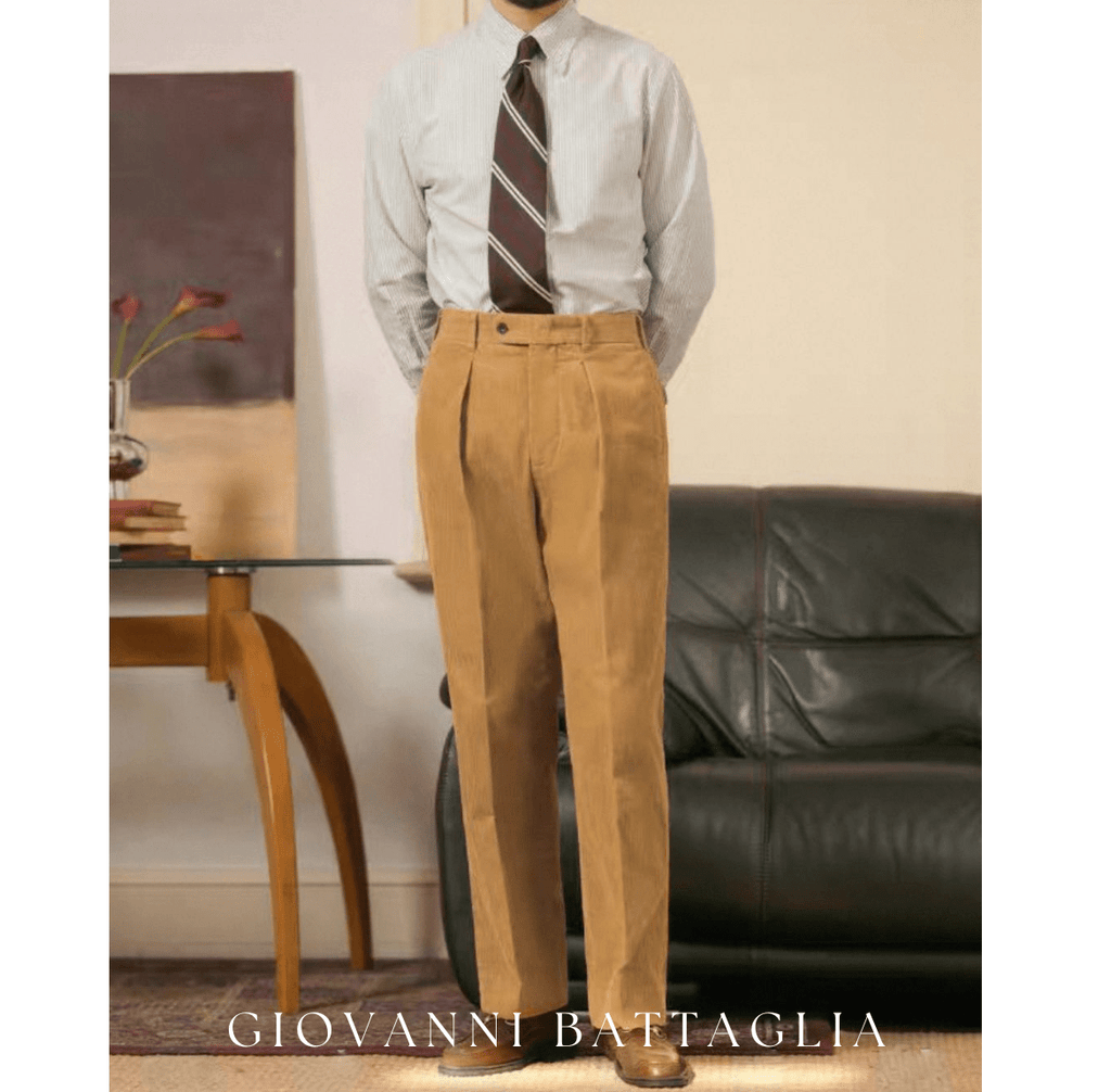 „La Costina“ | Reiner Baumwoll - Cord | Sartoriale Side - Adjuster - Giovanni Battaglia