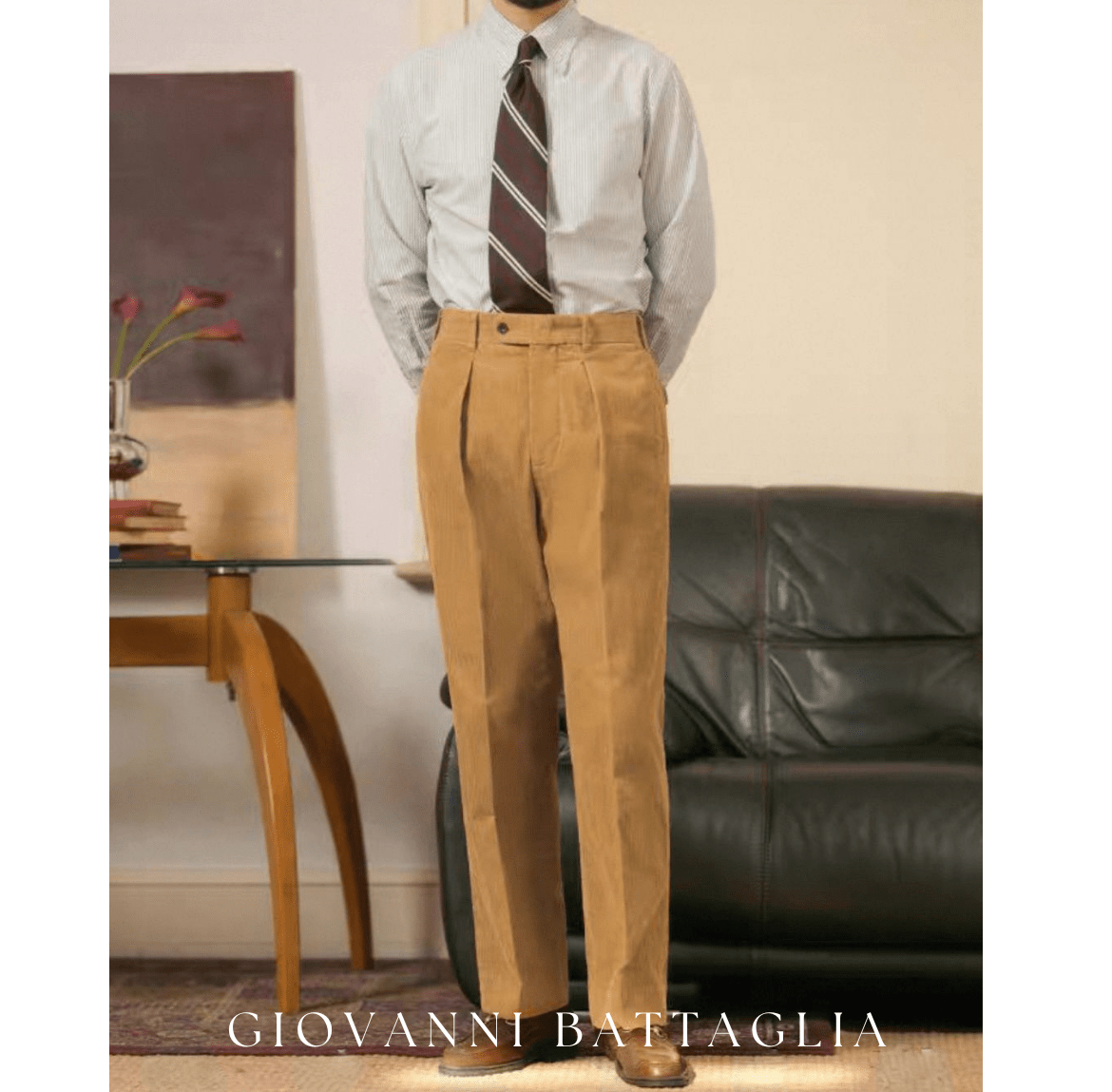 „La Costina“ | Reiner Baumwoll - Cord | Sartoriale Side - Adjuster - Giovanni Battaglia
