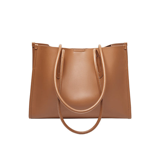 Leather Commuter Tote Bag Nalandu