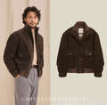 „L'Aviatore“ | A1 Fliegerjacke aus Premium - Viskose - Suede - Giovanni Battaglia