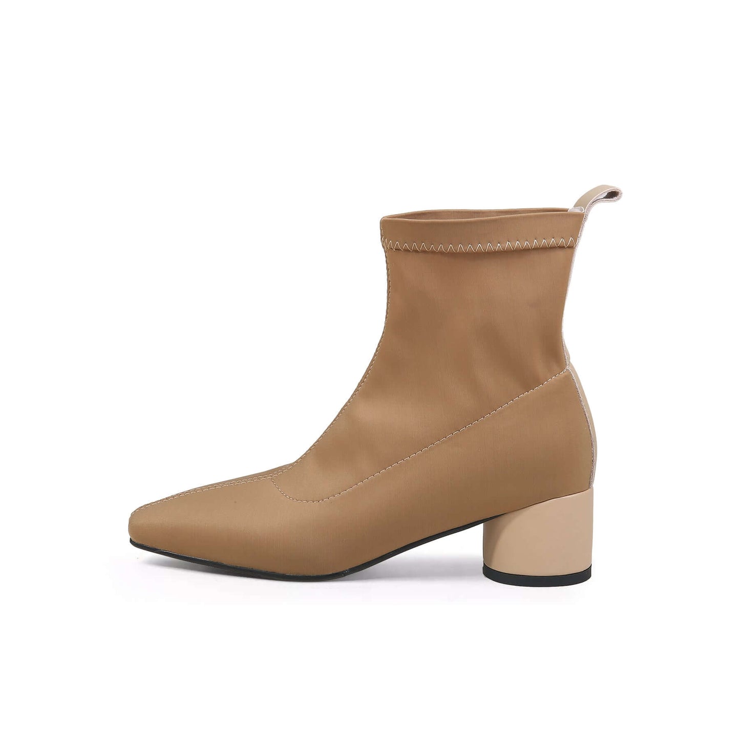 Leather Boots with Chunky Heels Jady Rose