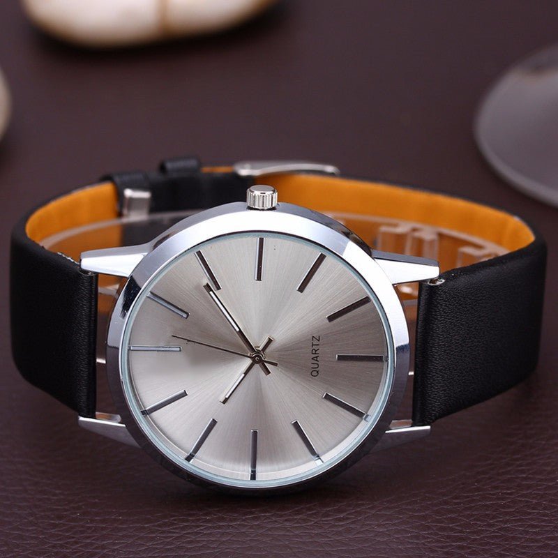 Leather Strap Watch - Giovanni Battaglia
