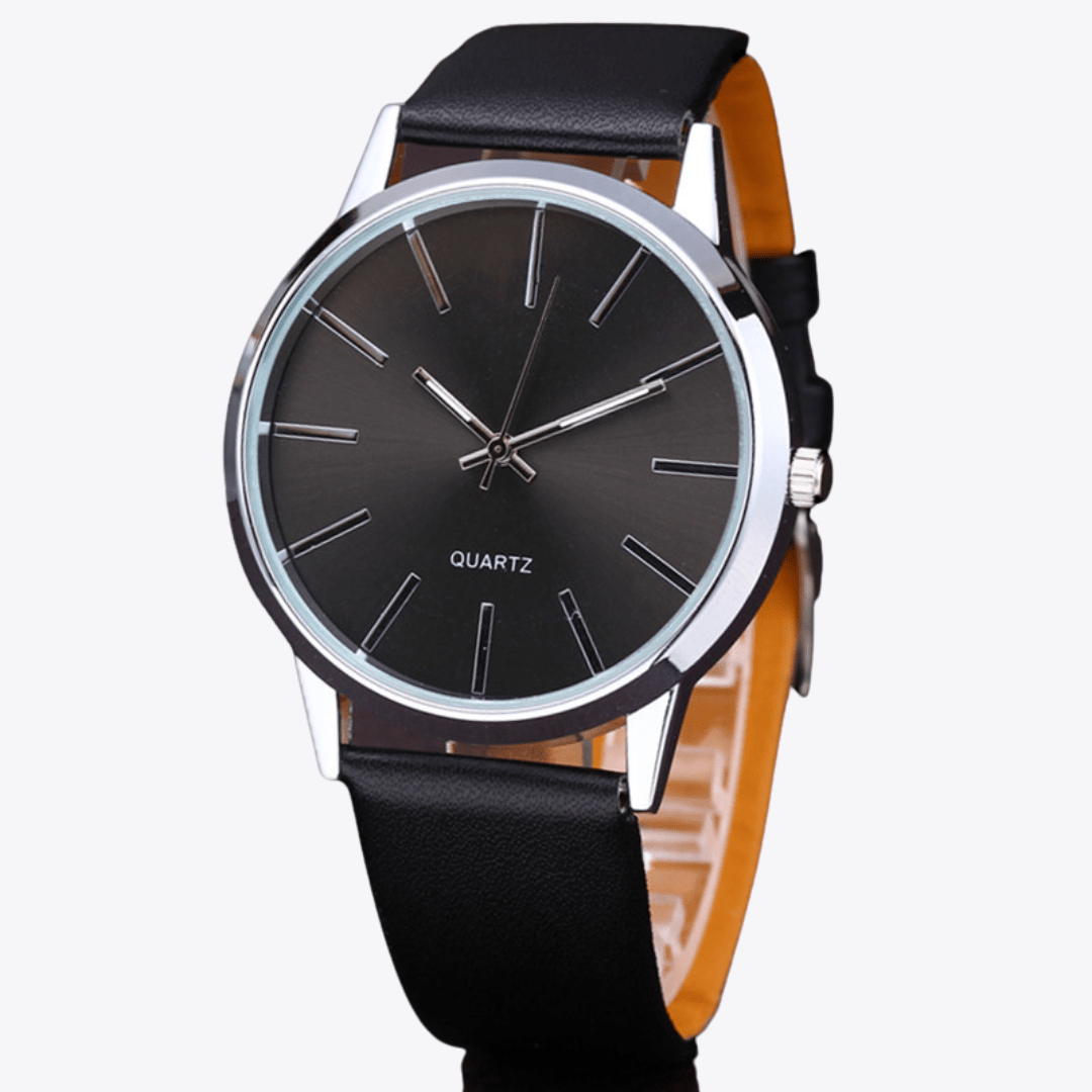 Leather Strap Watch - Giovanni Battaglia