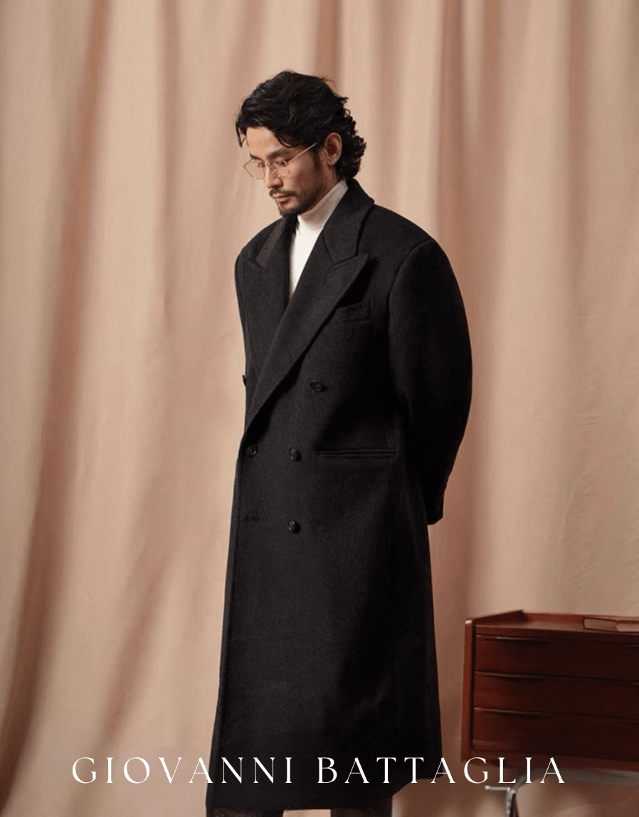 „L'Eccellenza“ | 880g Heavyweight Chesterfield Wollmantel | im neapolitanischen Stil - Giovanni Battaglia