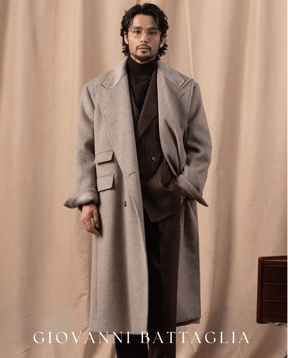 „L'Eccellenza“ | 880g Heavyweight Chesterfield Wollmantel | im neapolitanischen Stil - Giovanni Battaglia